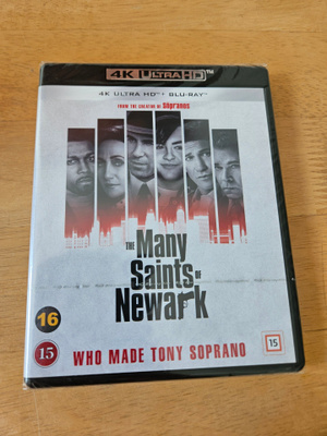 The Many Saints of Newark (4K Ultra HD + Blu-ray, uusi)