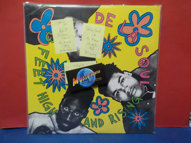 DE LA SOUL - 3 FEET HIGH AND RISING M-/M- EU 2023 180G 2LP