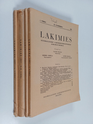 Lakimies : Suomalaisen lakimiesyhdistyksen aikakauskirja ...