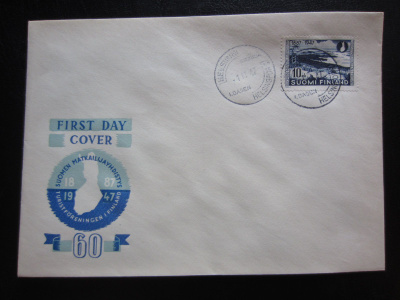 FDC 1947 Matkailijayhdistys 60 vuotta