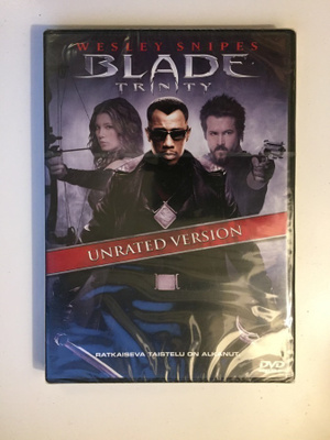 Blade: Trinity - Unrated Version (DVD) Wesley Snipes (UUSI!)