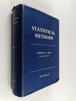 Frederick C. Mills : Statistical methods