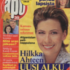 Apu n:o 39 2001 Hilkka Ahde. Spede. Miss Suomi. Jani & perhe - pikkukuva 1