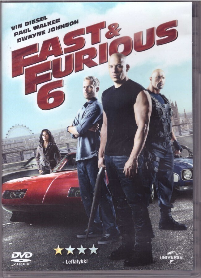 Fast & Furious 6 (Vin Diesel, Paul Walker, Dwayne Johnson)