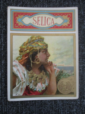 VANHA SIKARI ETIKETTI - SELICA  (K15-S97)