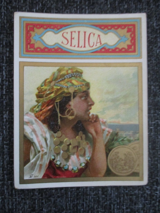 VANHA SIKARI ETIKETTI - SELICA  (K15-S97)