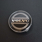 Volvo vannekeskiöt – Vanha tyyli, Kromireunus, Kromi-musta - pikkukuva 1
