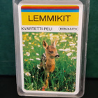 Lemmikit pelikortit Kirjalito uudenveroiset/ pelaamattomat - pikkukuva 1