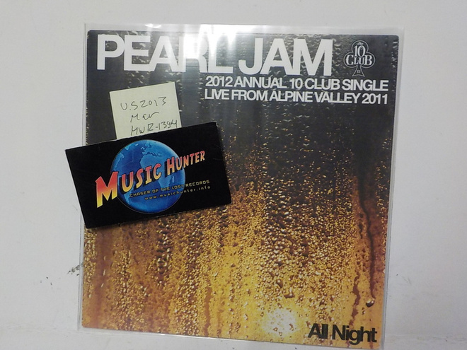 PEARL JAM - LIVE FROM ALPINE VALLEY 2011 M-/M- 7"