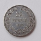25 Penniä 1899 Nikolai II Suuriruhtinaskunta - pikkukuva 1