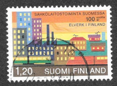 Sähkölaitostoimintaa Suomessa 100v 1982 (LAPE 895) O