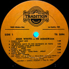 JOSH WHITE  In Memoriam ~ LP Tradition Everest - pikkukuva 3
