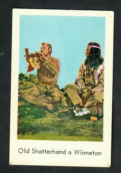 Keräilykuva - Old Shatterhand och Winnetou