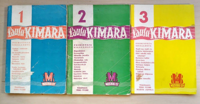 Laulukimara vihkot  1-3