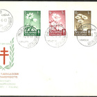 FDC 1949 Tuberkuloosi merkit LaPe 365-367 läh. LOISTOT - pikkukuva 1