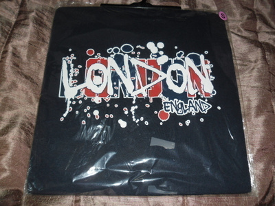 England London t-paita koko S