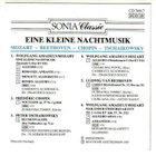 cd, Mozart/ Beethoven/ Chopin/Tschaikowsky: Eine Kleine Nach - pikkukuva 2