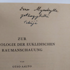 Otso Aalto : Zur Psychologie der euklidischen Raumanschau... - pikkukuva 3