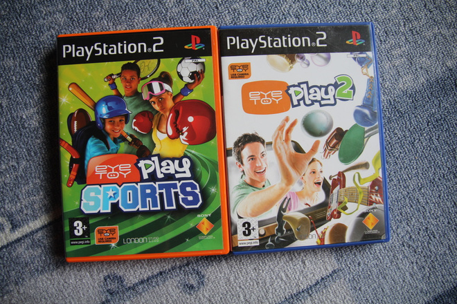 PS2 : EyeToy Play 2 ja Sports - pakettina 2 peliä