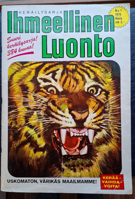 Ihmeelinen luonto Keräilykirja.