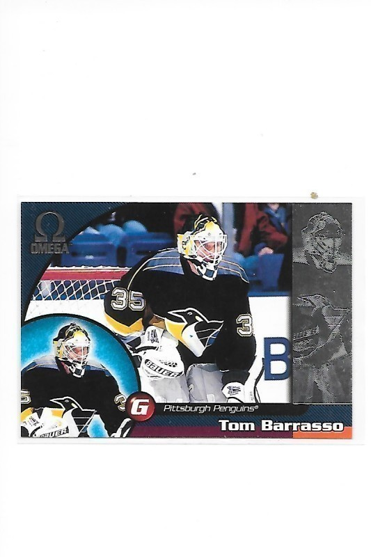1998-99 Pacific Omega #194 Tom Barrasso Pittsburgh Pens MV