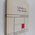 Stanley I. Grossman : Calculus of one variable - pikkukuva 1