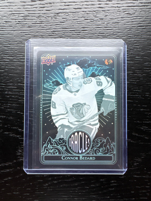 2024-25 Upper Deck Oracles Blue Rare #O38 Connor Bedard
