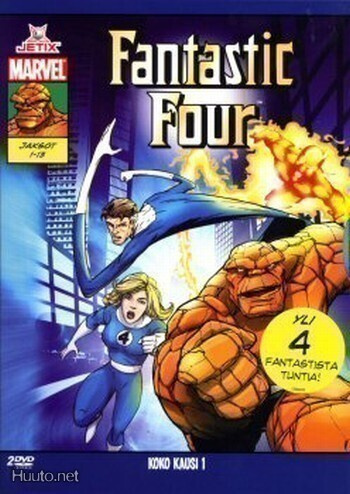 Fantastic Four - Kausi 1 (2xDVD, MARVEL animaatio)