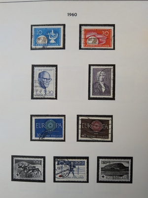 1960 Suomi postimerkki 7 kpl