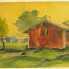 Taulu / akvarelli YRJÖ LEHTIÖ 1931(?) - pikkukuva 1