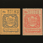 Saksa Notgeld 1, 3 Pfennig, Altusried 1920 - pikkukuva 2
