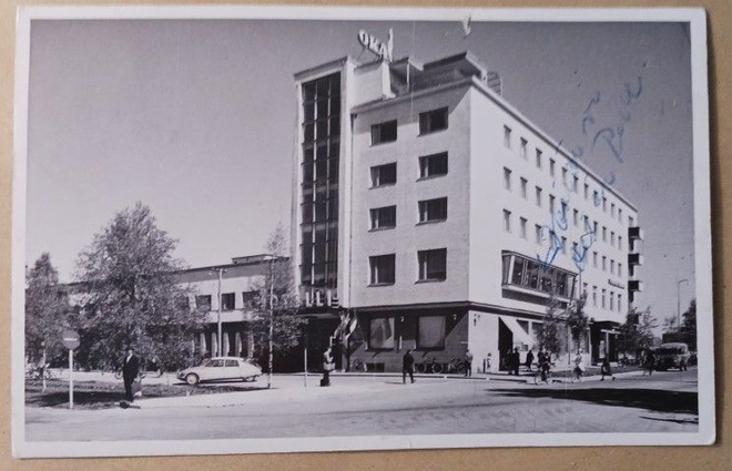 Kemi, hotelli Merihovi, mv vkpk (A.A.), p. 1962 Ruotsiin