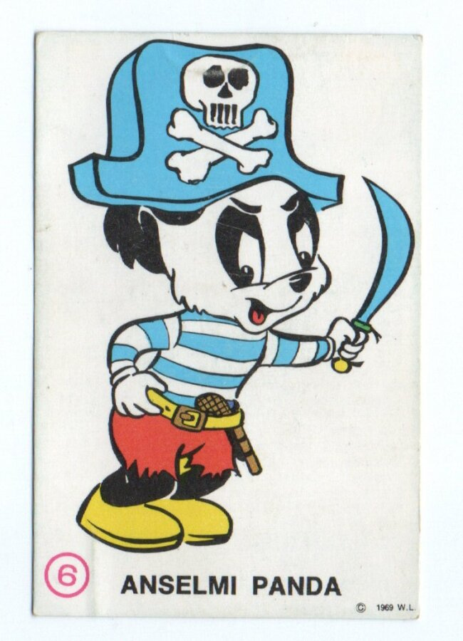 Purkkakuva Hellas NAKKE PURKKAPELI ANSELMI PANDA