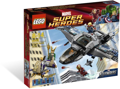 LEGO # SUPER HEROES # 6869 : Quinjet Aerial Battle ( 2012 )