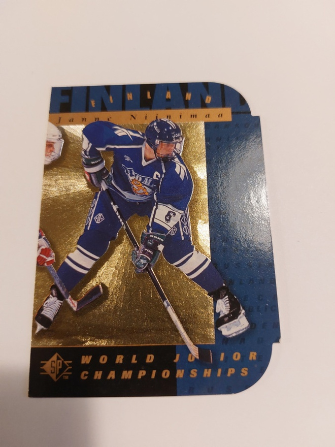 1994-95 SP Die Cuts #162 Janne Niinimaa