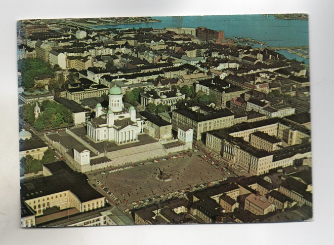 Helsinki: ilmakuva keskustasta