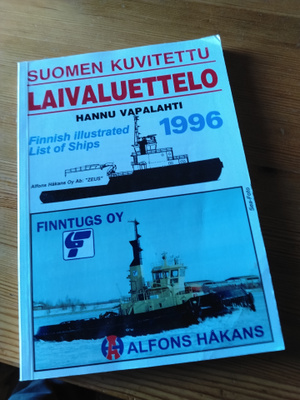 suomen kuvitettu laivaluettelo 1996