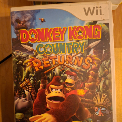 WII Donkey Kong Country Wii CIB