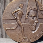 Lasse Viren- Pronssinen mitali Tillander leimalla - pikkukuva 1
