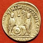 Rooma, Augustus hopea Denaari 3,73 g. 31 eKr-17 jKr. (KD12) - pikkukuva 3
