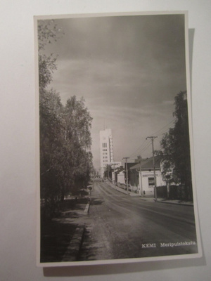 VANHA Postikortti Lappi Kemi 1950-l  Alkup.Mallikappale