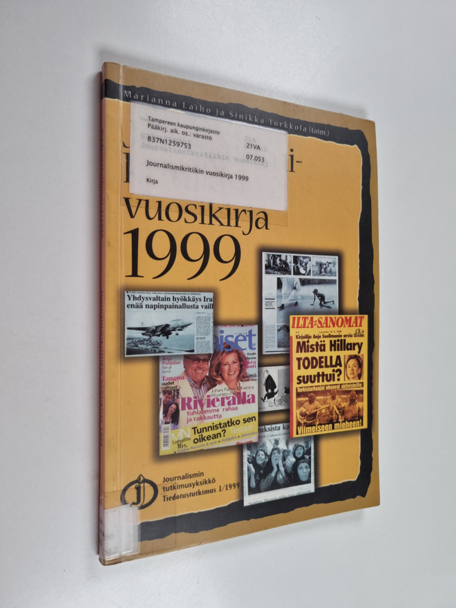 Journalismikritiikin vuosikirja 1999