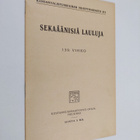 Sekaäänisiä lauluja 139. vihko - pikkukuva 1