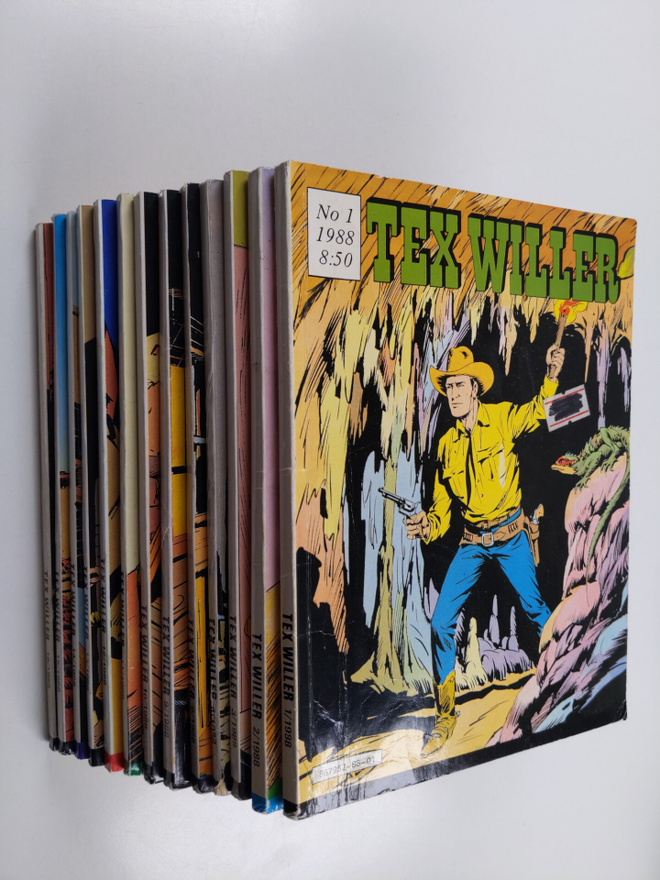 Tex Willer 1988 (nrot 1-4, 6, 9-16)