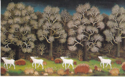 Ivan Generalic: Stag`s Wedding, Naivitaide . e232
