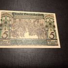 Oznabruck 5 Mark 1921 - pikkukuva 2