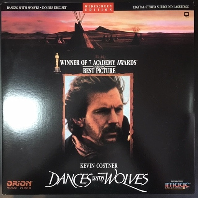 Dancing With Wolves LaserDisc