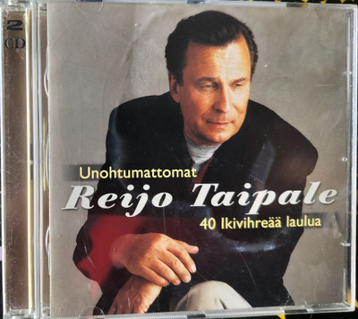 REIJO TAIPALE-UNOHTUMATTOMAT 40 Ikivihreää laulua-2CD,v.2000