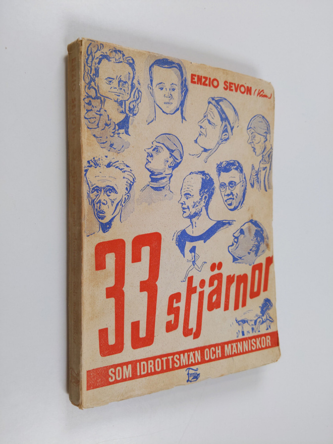 Enzio Sevon : 33 stjärnor som idrottsmän och människor