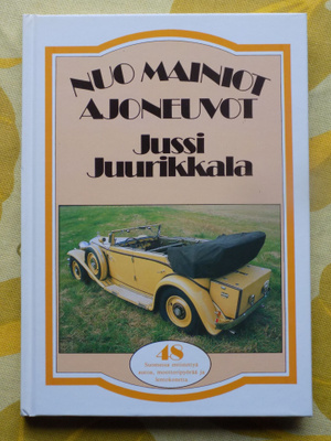 Jussi Juurikkala: NUO MAINIOT AJONEUVOT